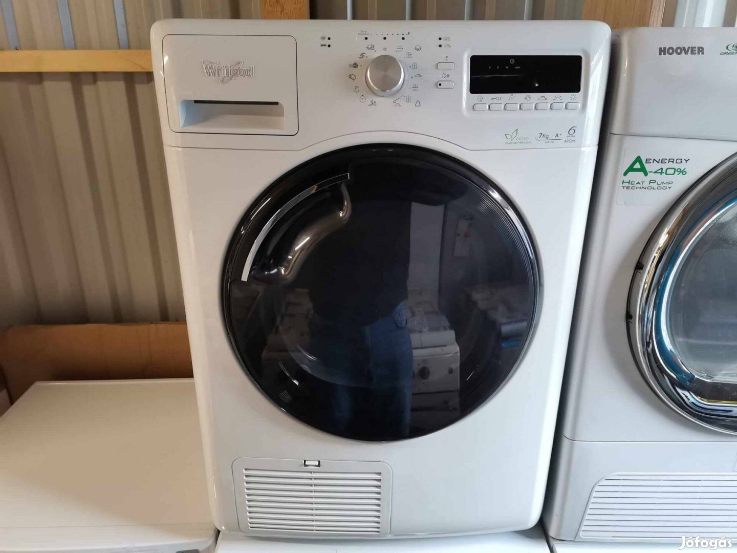 Whirlpool 7 kg A++-os hőszivattyús szárítógép garanciával