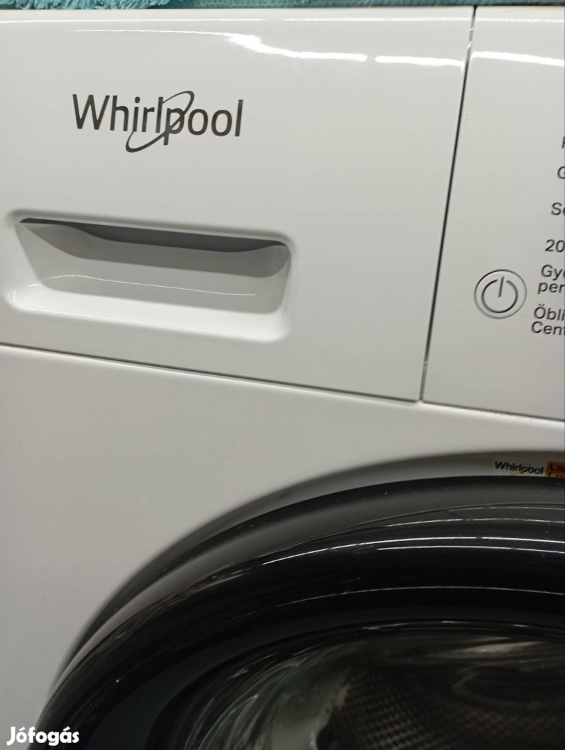 Whirlpool 9 kiló elöltöltős gőzfunkciós mosógép