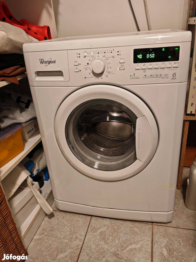 Whirlpool AW0C 7340 mosógép kis hibával eladó