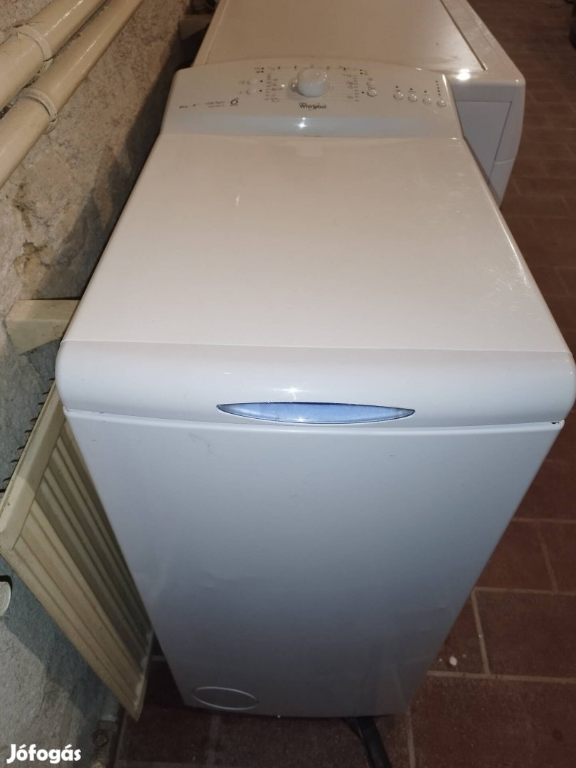 Whirlpool AWE66610 felültöltős mosógép 6kg/1000 garanciával 