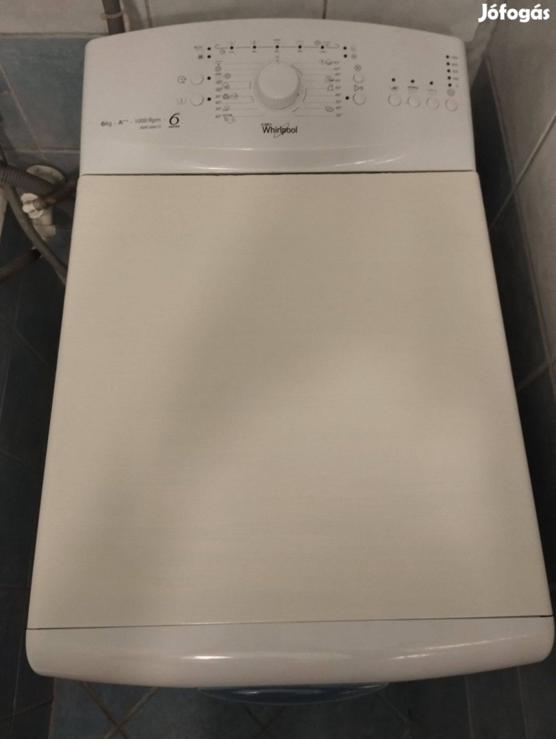 Whirlpool AWE66610 felültöltős mosógép A+++