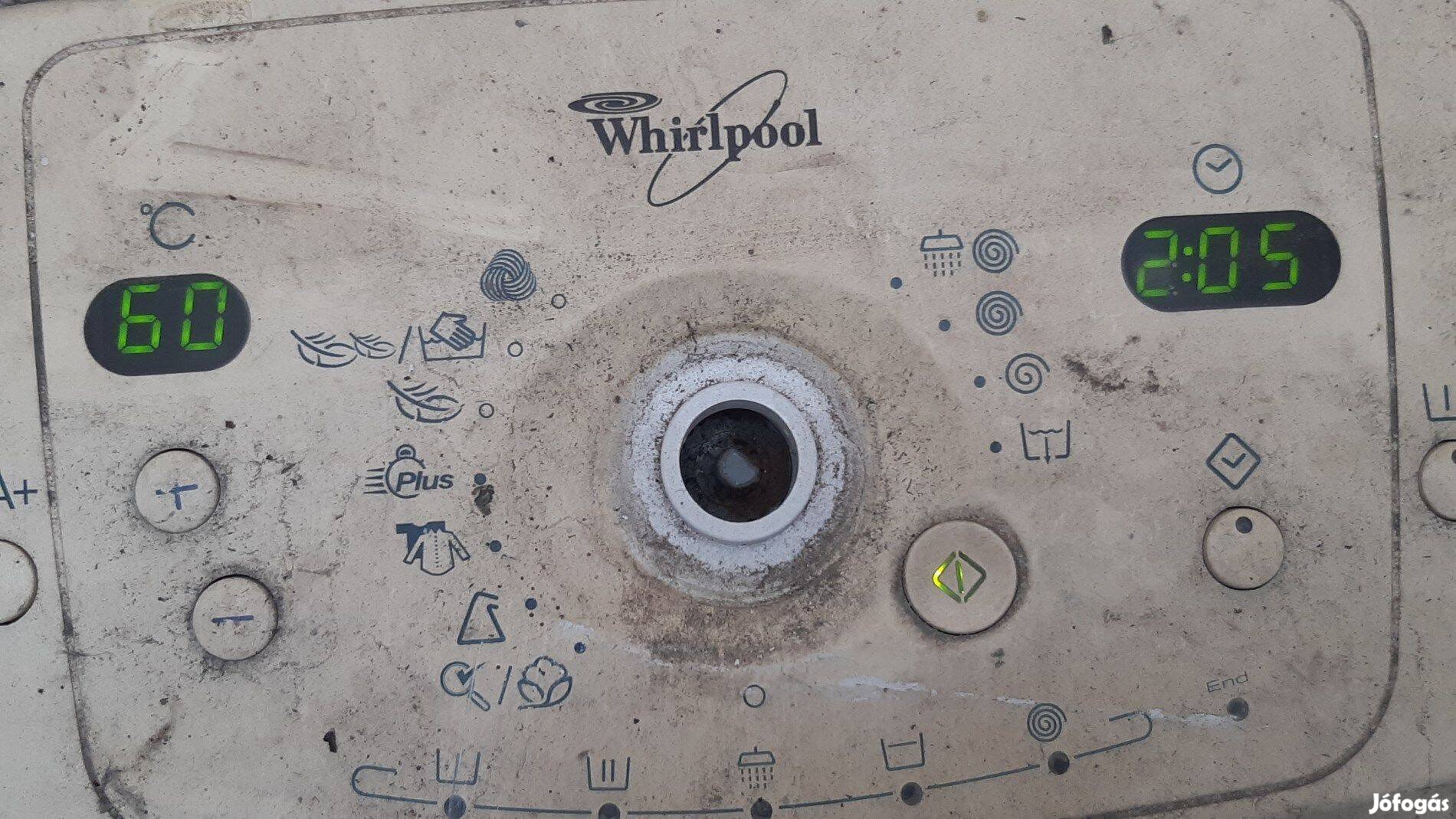 Whirlpool AWE8525 mosógép hibás