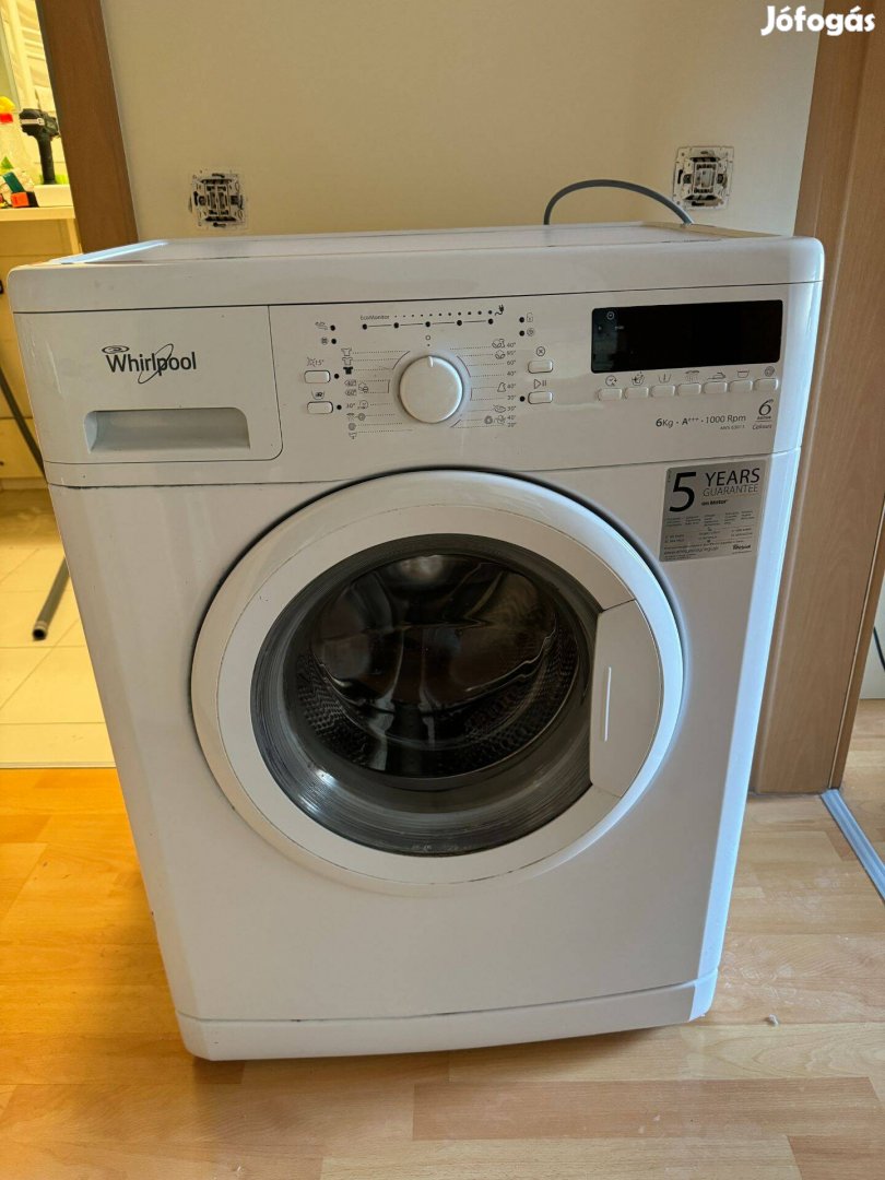 Whirlpool AWS 63013 - leszakadt dobbal, alkatrésznek