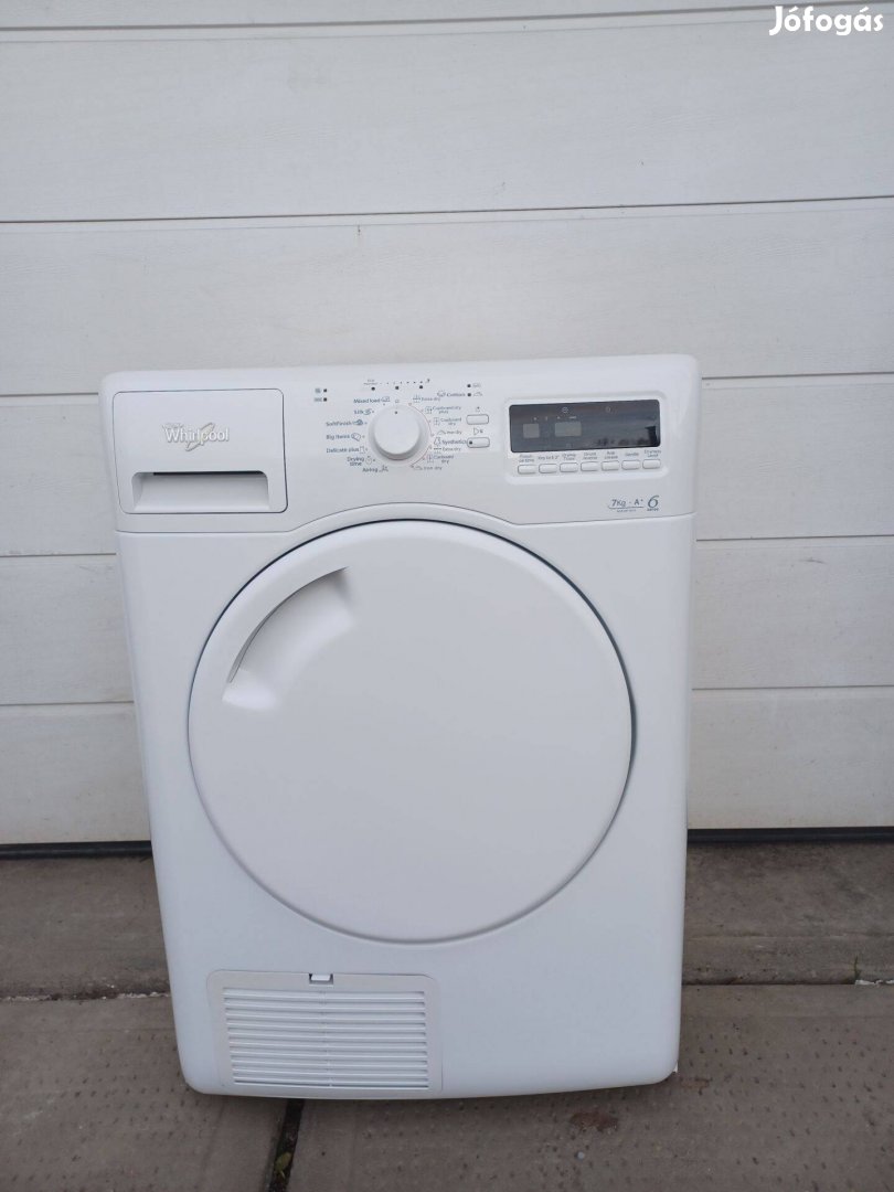 Whirlpool AZA-HP 7673 hőszivattyús szárítógép 7kg A+ 6 hónap garanciáv