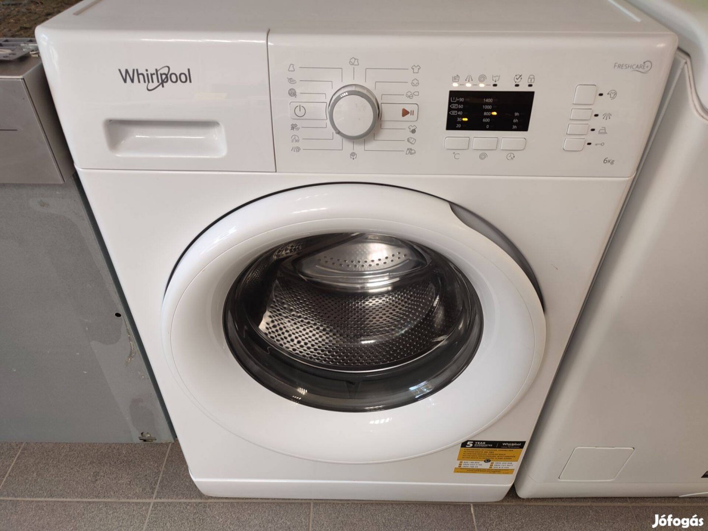 Whirlpool A+++ kategóriás 6 kg-os mosógép