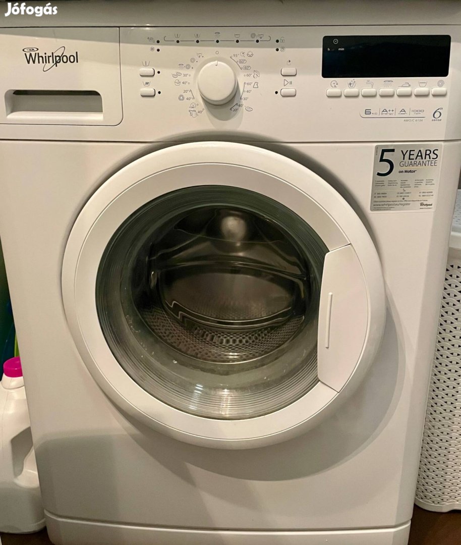 Whirlpool Awo/C 6104 szabadonálló elöltöltős mosógép