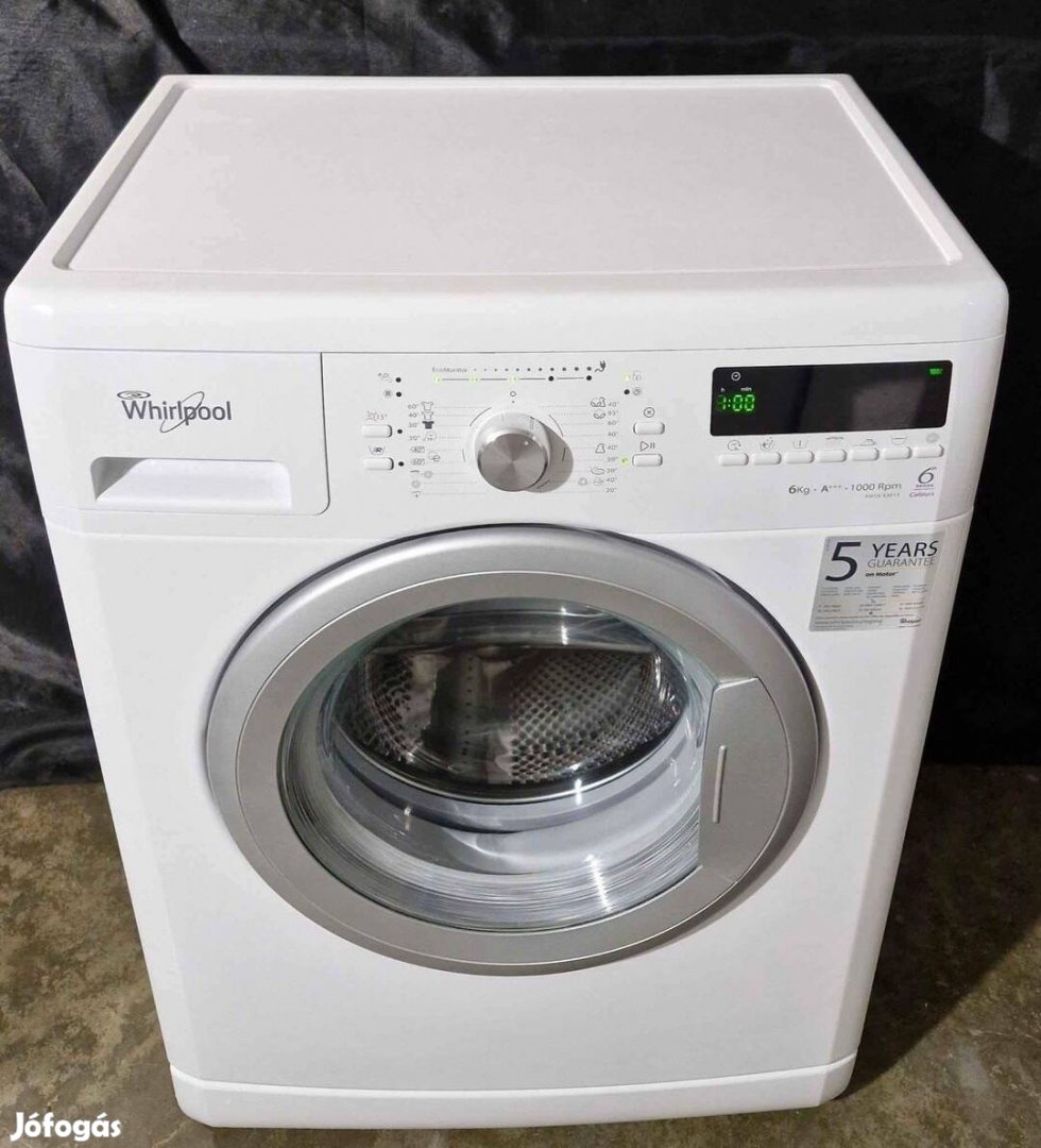 Whirlpool Awsx63013 elöltöltős mosógép 