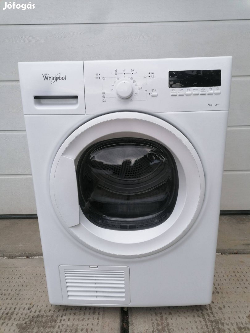 Whirlpool Hdlx 70410 hőszivattyús szárítógép 6 hónap garanciával