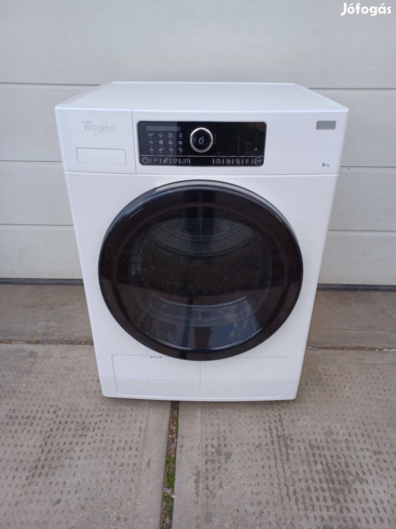 Whirlpool Hscx 80530 hőszivattyús szárítógép 8kg A+++ 6 hó. garancia