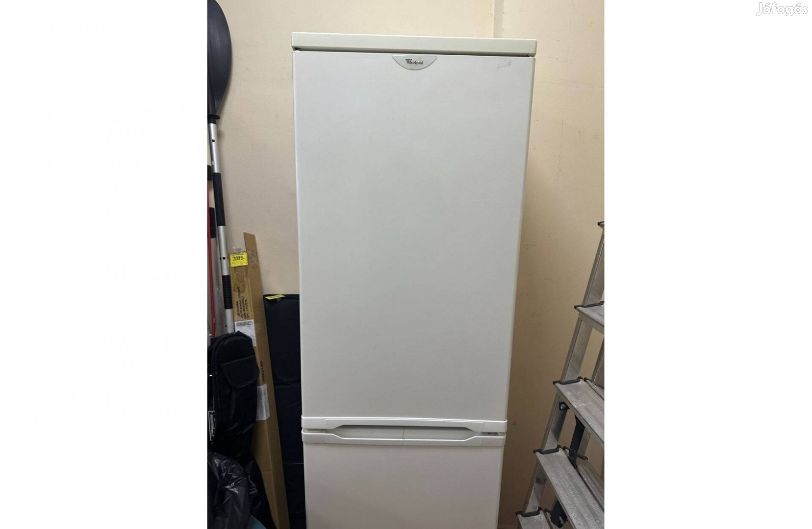 Whirlpool Kombi Hűtőszekrény, Alulfagyasztós