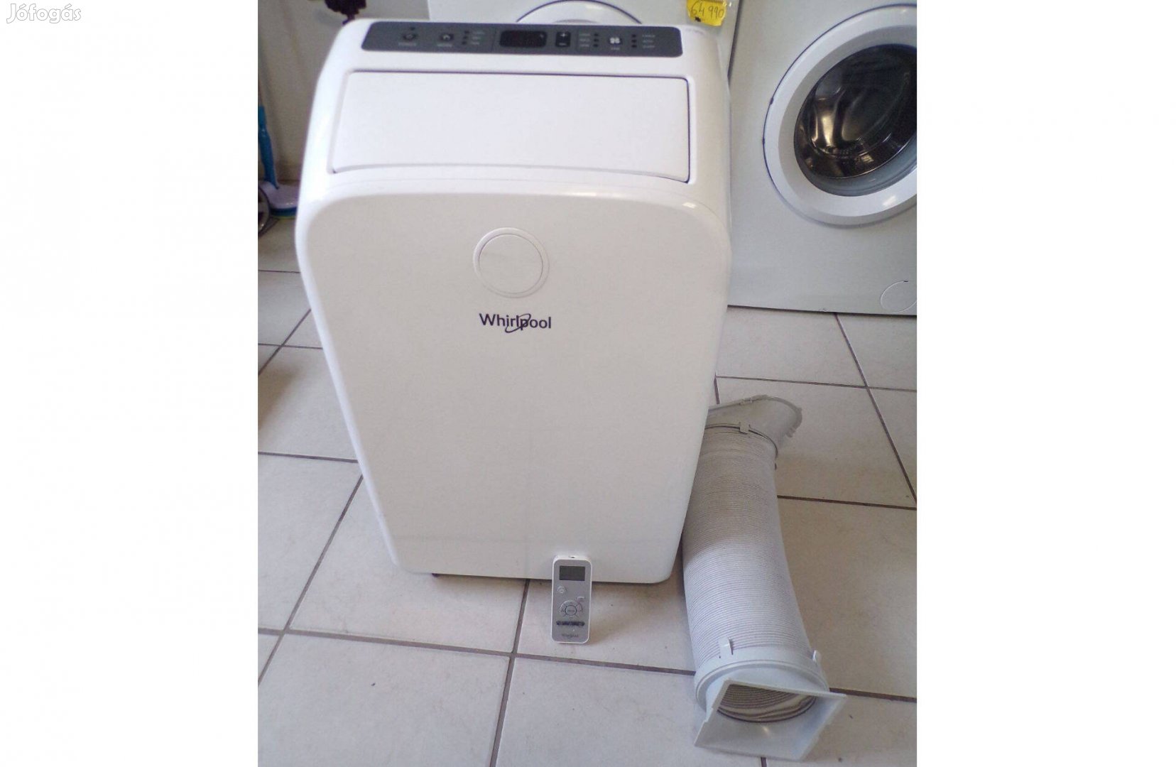 Whirlpool Pachw 2900CO Mobilklíma jotállással Maximális hűtő