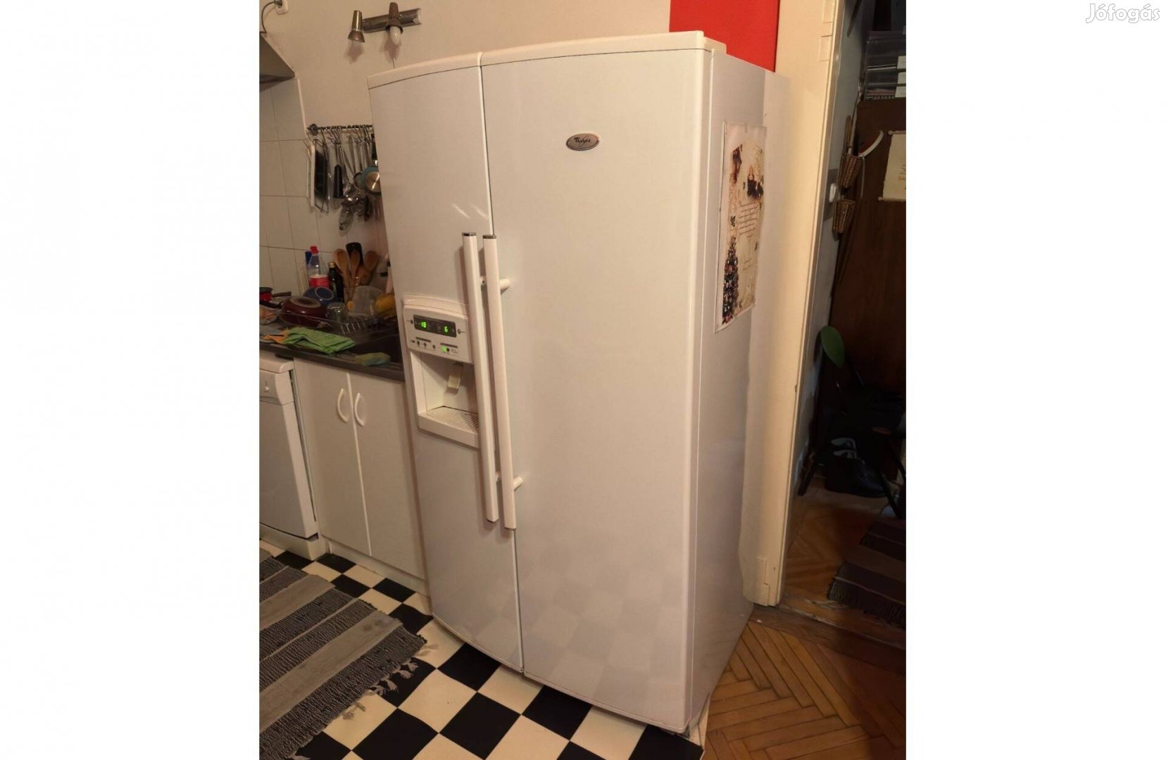 Whirlpool S20B Rww22-A/G Side by Side Kétajtós Hűtő Hűtőszekrény