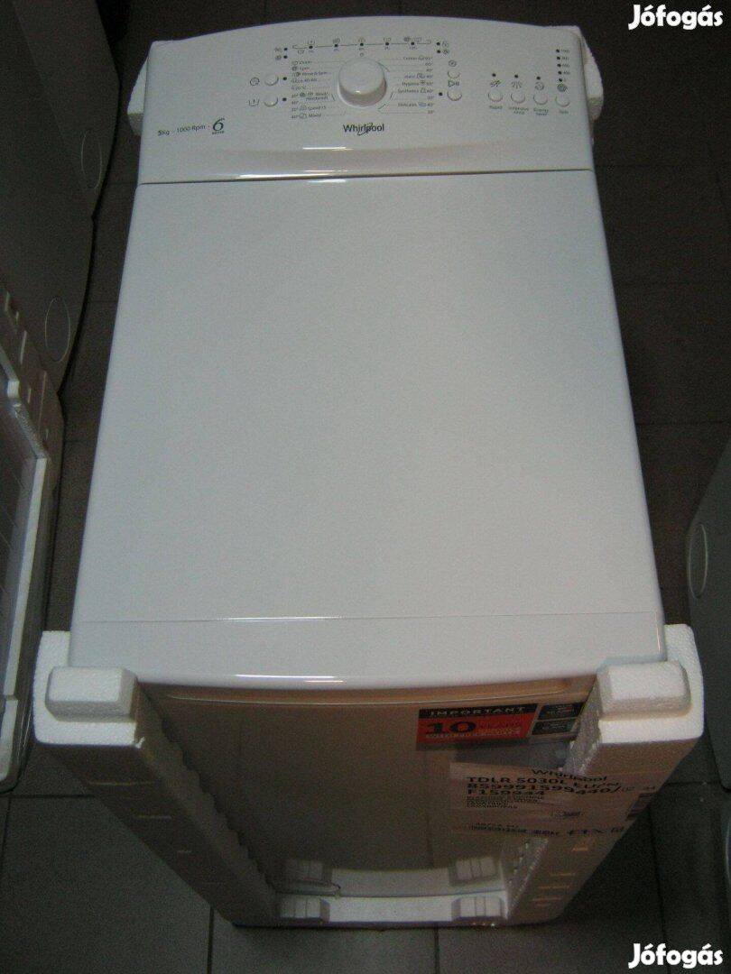 Whirlpool Tdlr 5030L EU/N Fehér, A++, 5 kg, Felültöltős mosógép, jótál