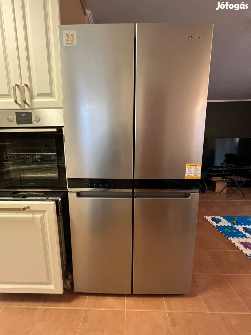 Whirlpool WQ9 U2L no-frost side-by-side hűtő