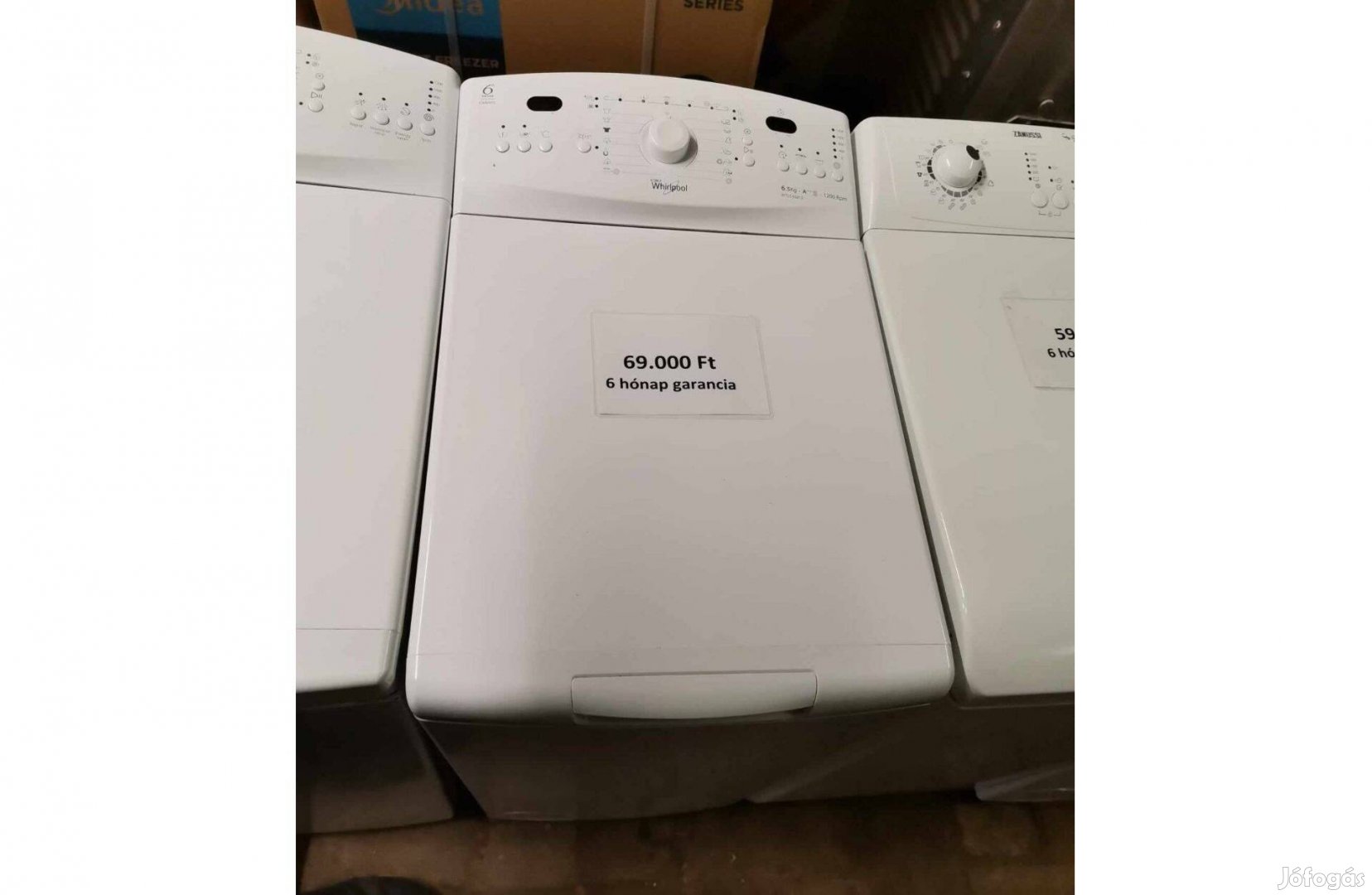 Whirlpool Zen motoros mosógép 1200 centrifugával garanciával