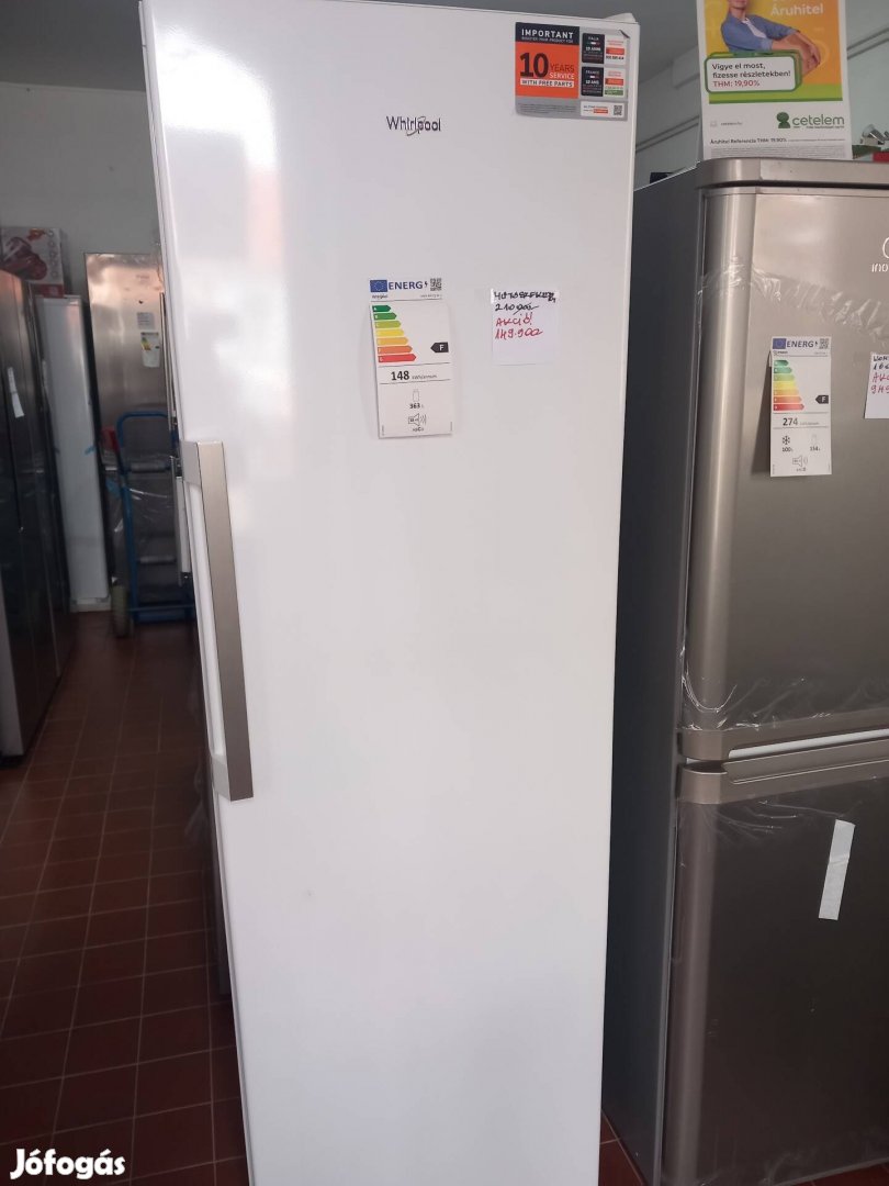 Whirlpool egyajtós hűtőszekrény 363L