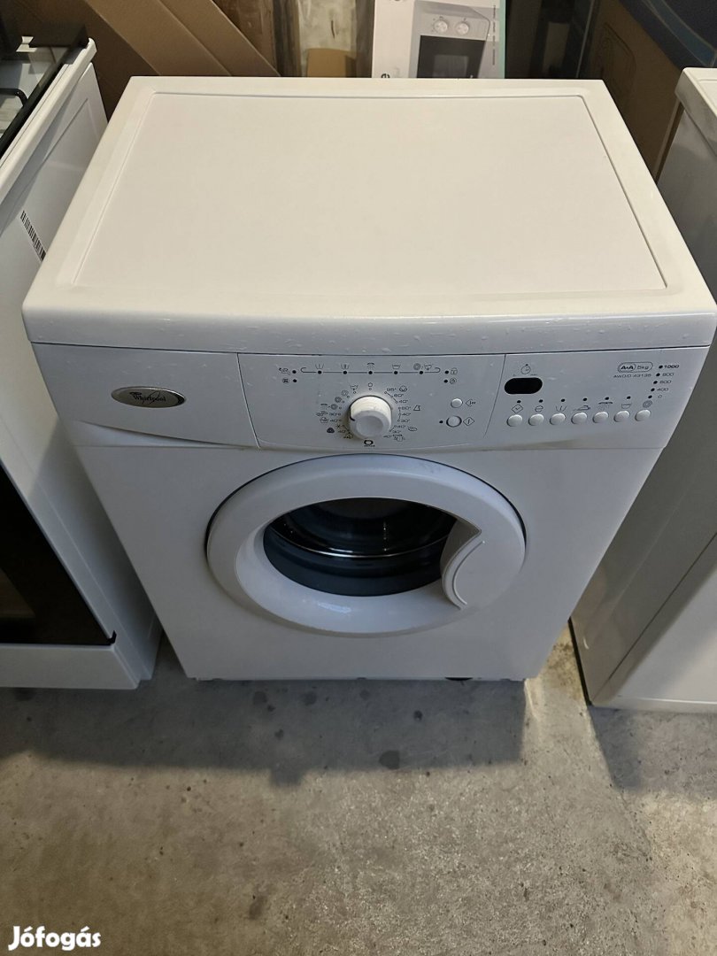 Whirlpool elöltöltős mosógép 5kg 1000' A 