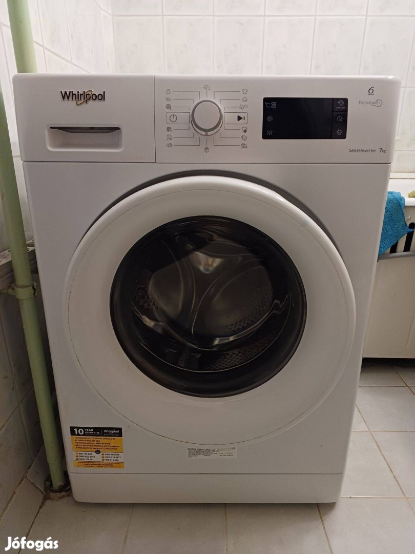 Whirlpool elöltöltős mosógép