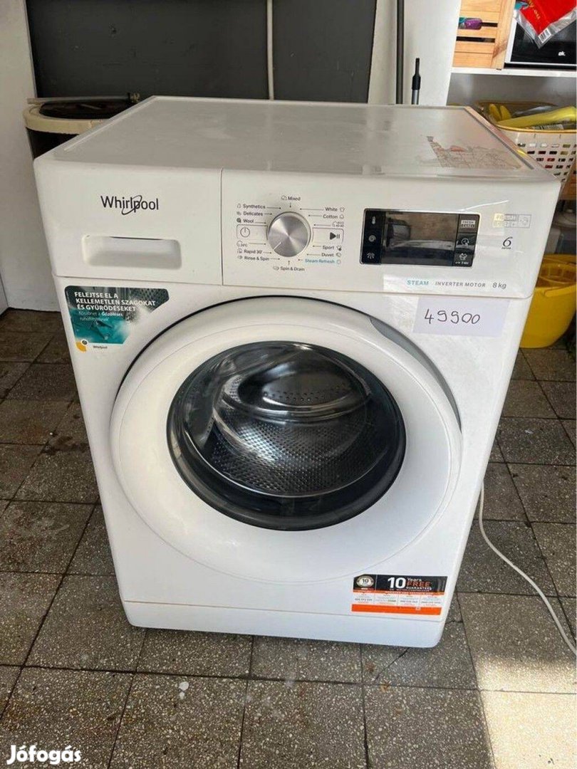 Whirlpool elöltöltős mosógép eladó! 06304881635