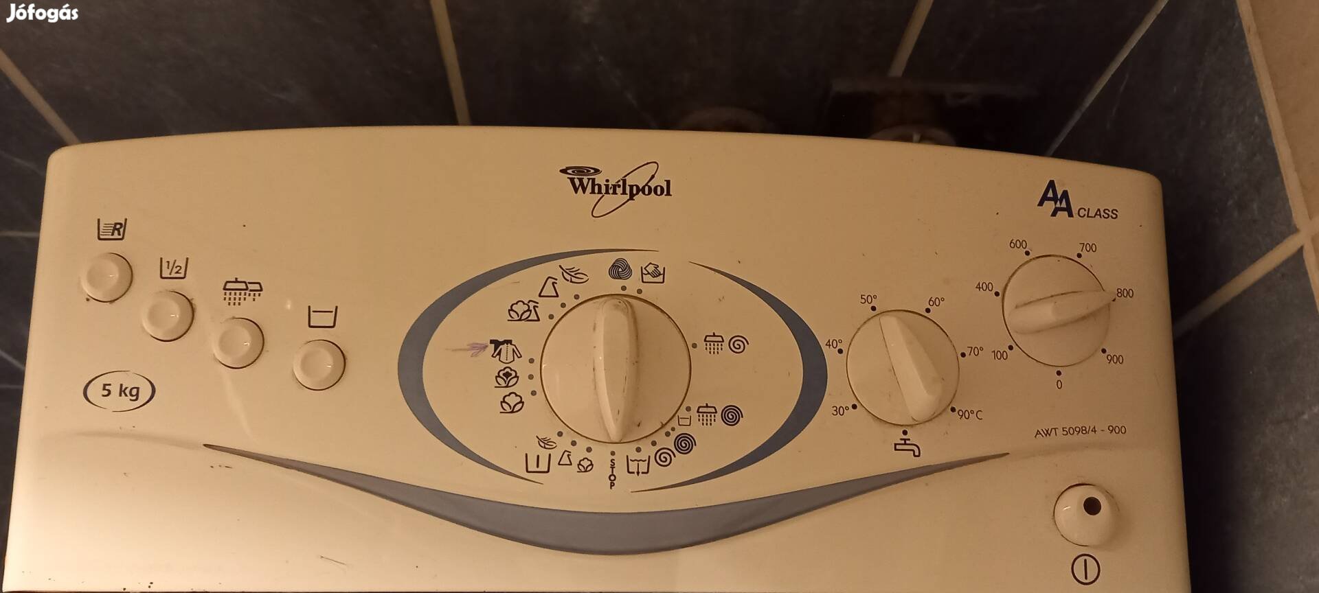 Whirlpool felültöltős mosógép