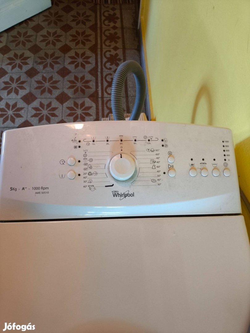 Whirlpool felültöltös mosógép
