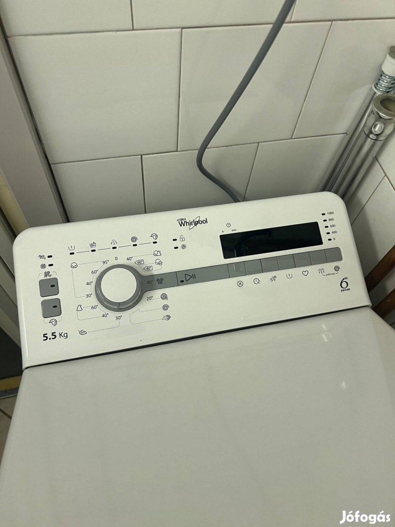 Whirlpool felültöltős mosógép