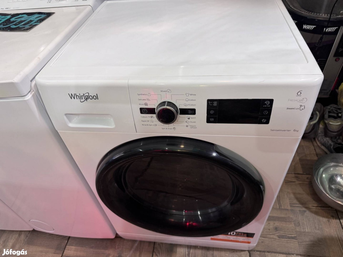 Whirlpool frash care inverteres mosógép garanciával 