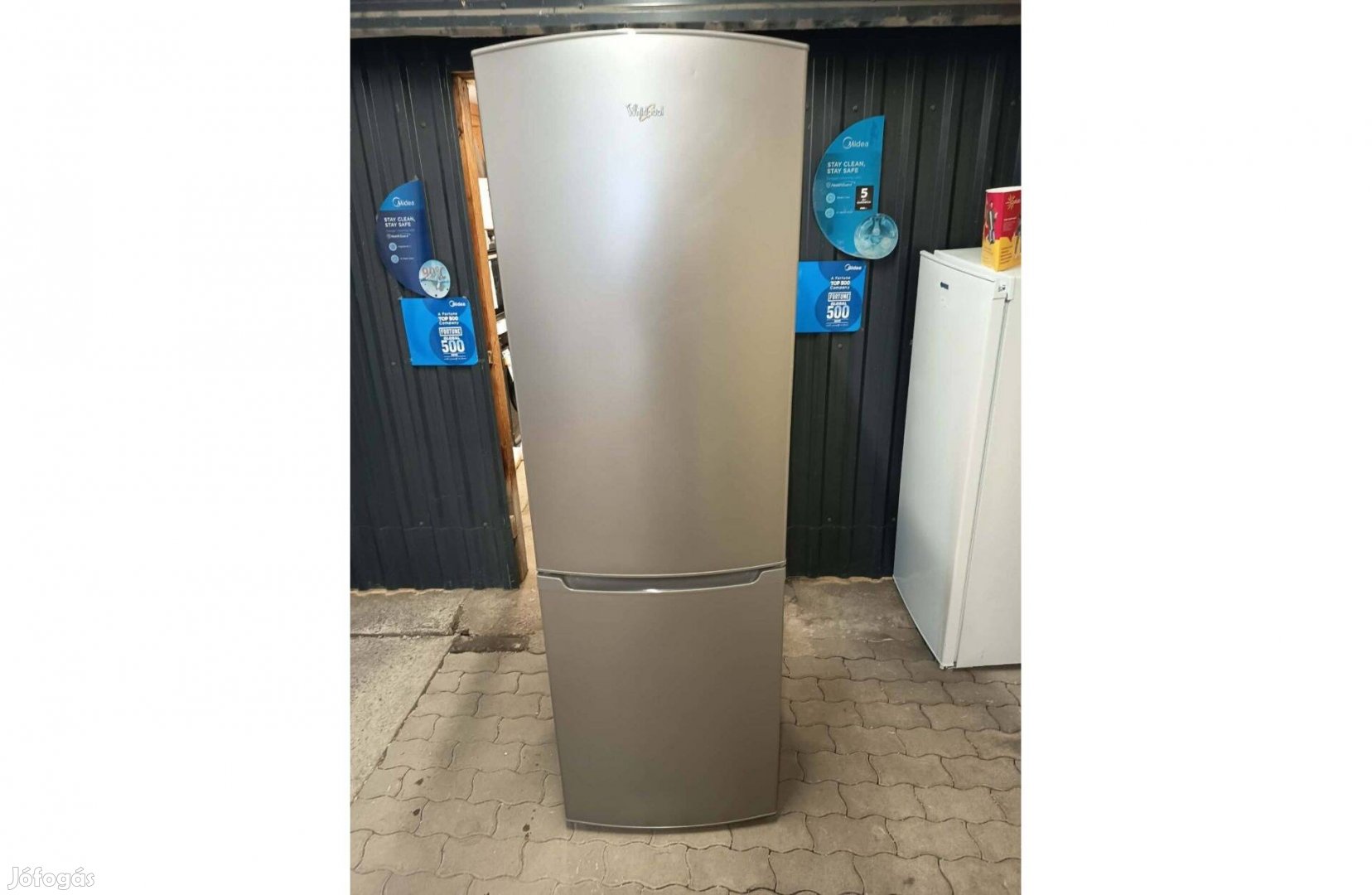 Whirlpool inox kombi hűtőszekrény garanciával eladó