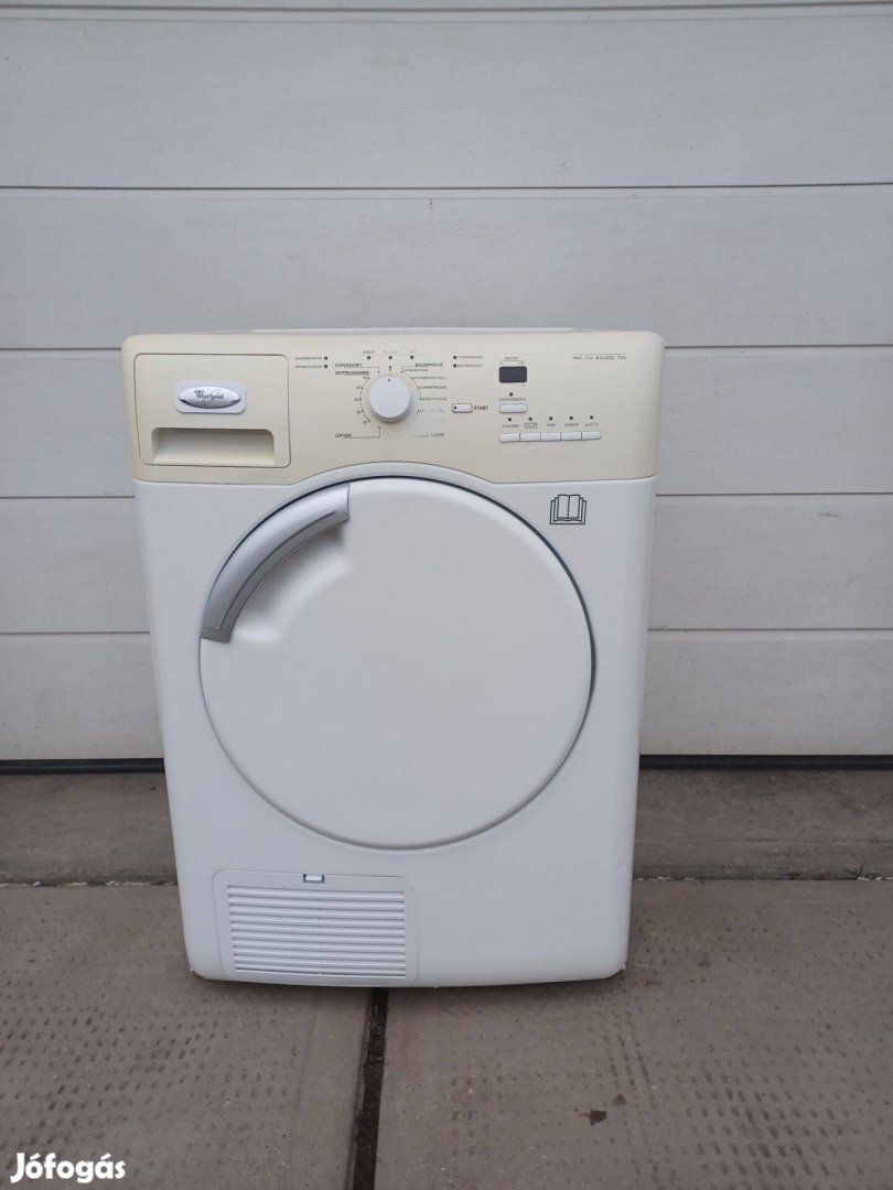 Whirlpool kondenzációs szárítógép 7kg 6 hónap garanciával