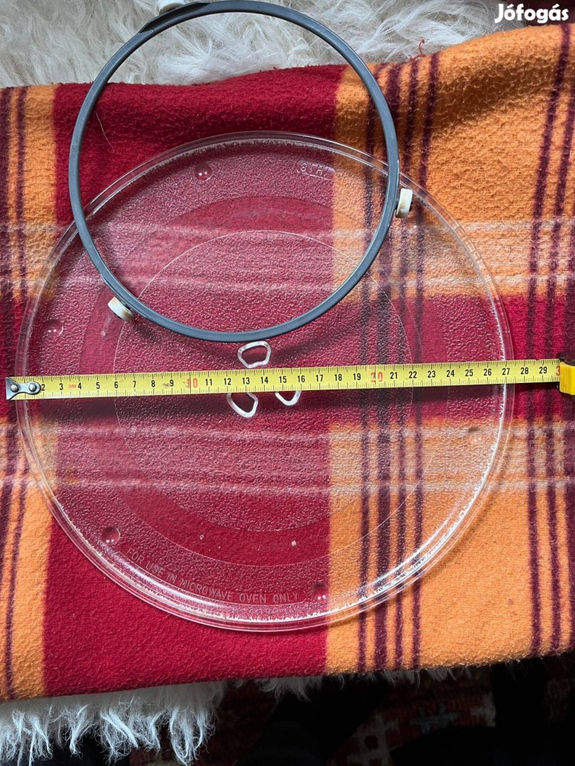 Whirlpool mikrohullámú tányér +görgős gyűrű