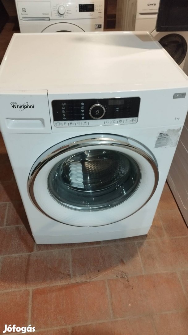 Whirlpool mosógép 9kg/1400 garanciával 