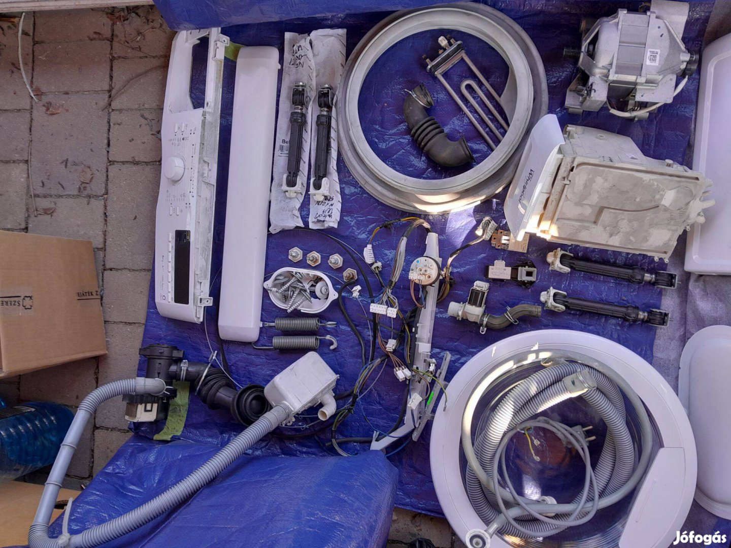 Whirlpool mosógép AWS 63013 alkatrészek egyben