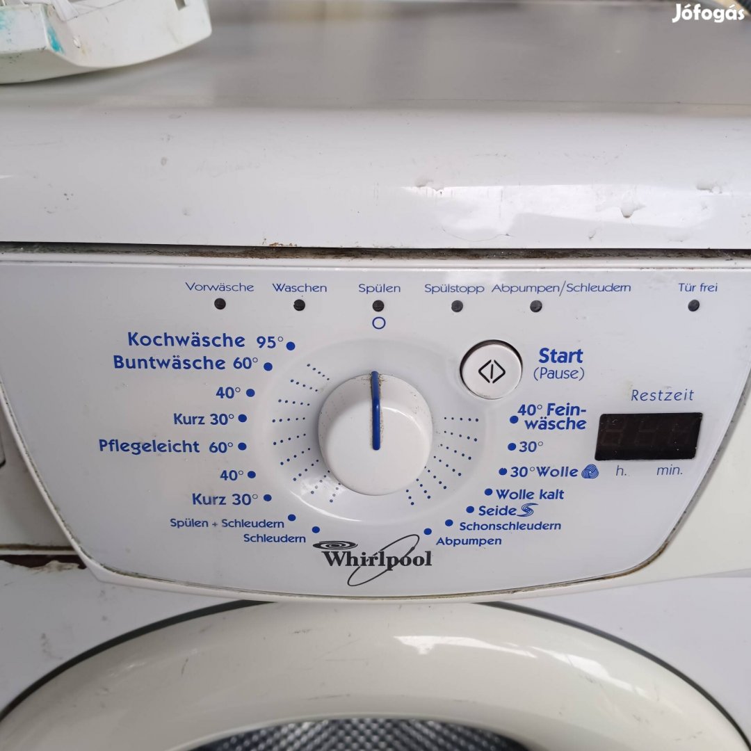 Whirlpool mosógép kis hibával 