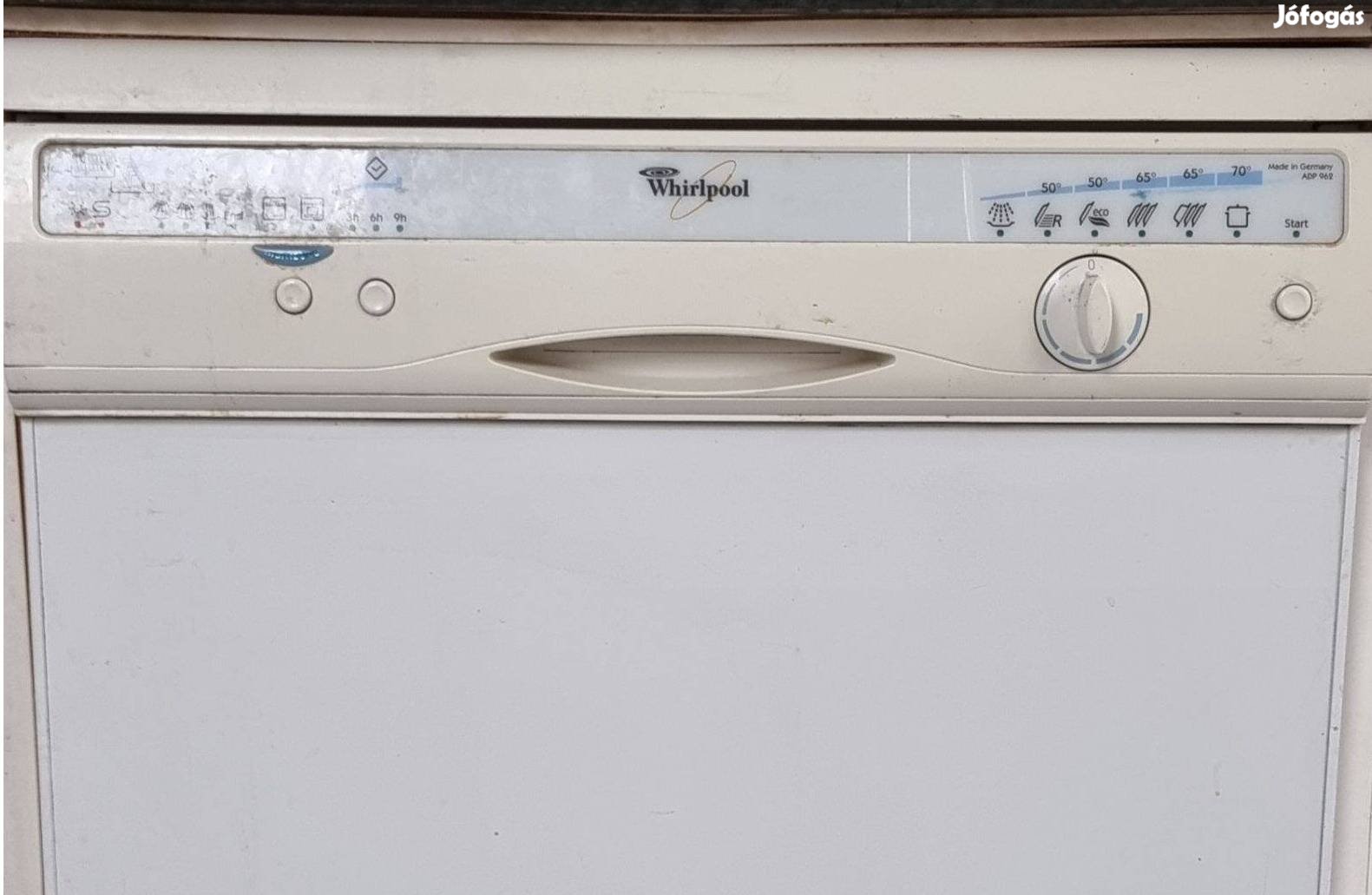 Whirlpool szabadonálló mosogatógép fehér