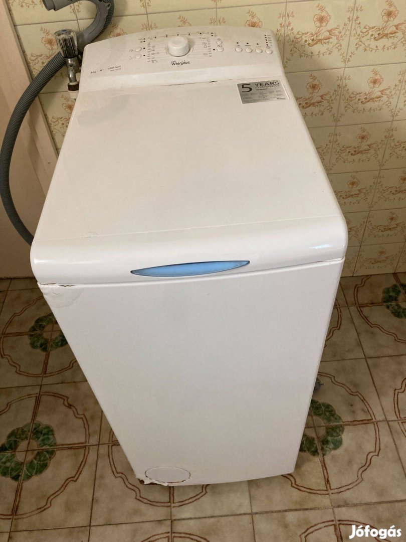 Whirpool felültöltős mosógép