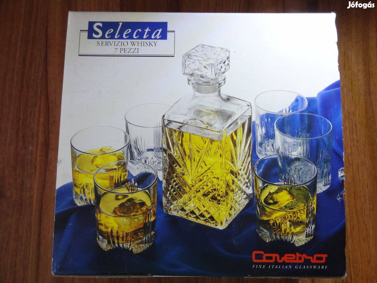 Whisky set 7 darabos whiskys pohár készlet - bontatlan új