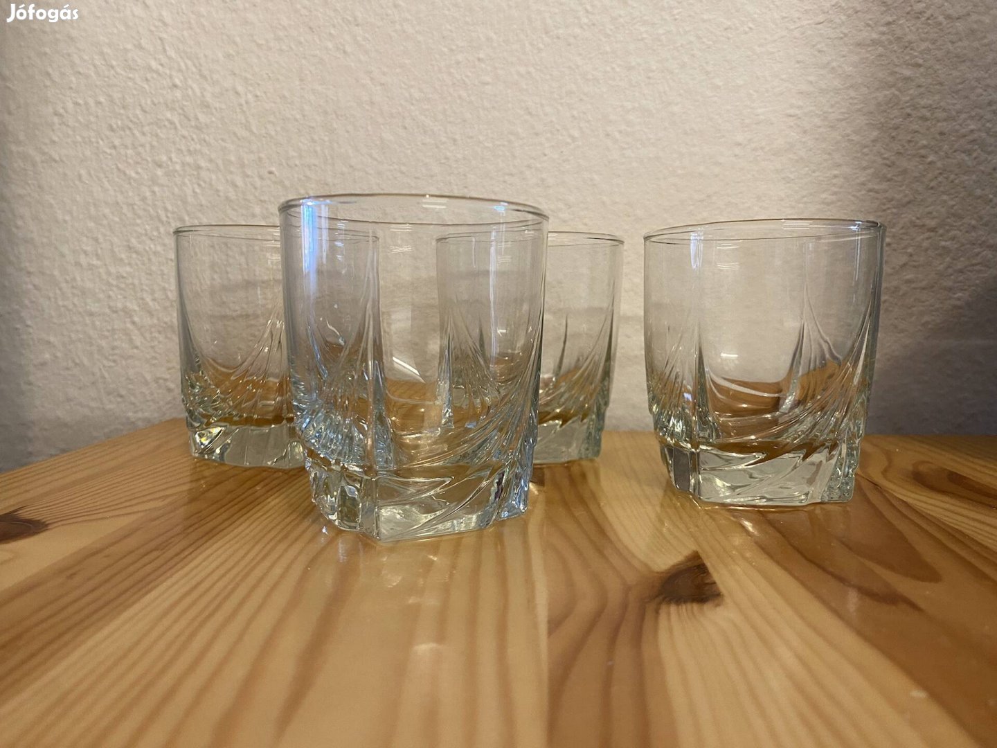 Whiskys pohár készlet, 4 db