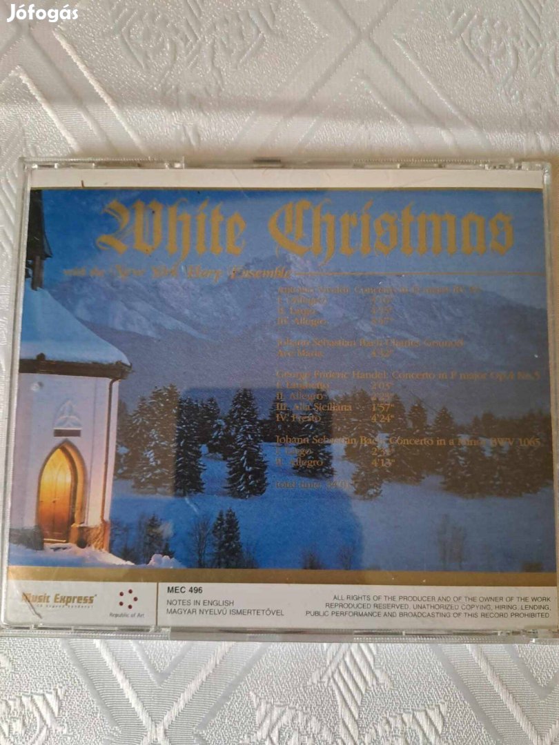 White Christmas With New York Harp Ensemble CD