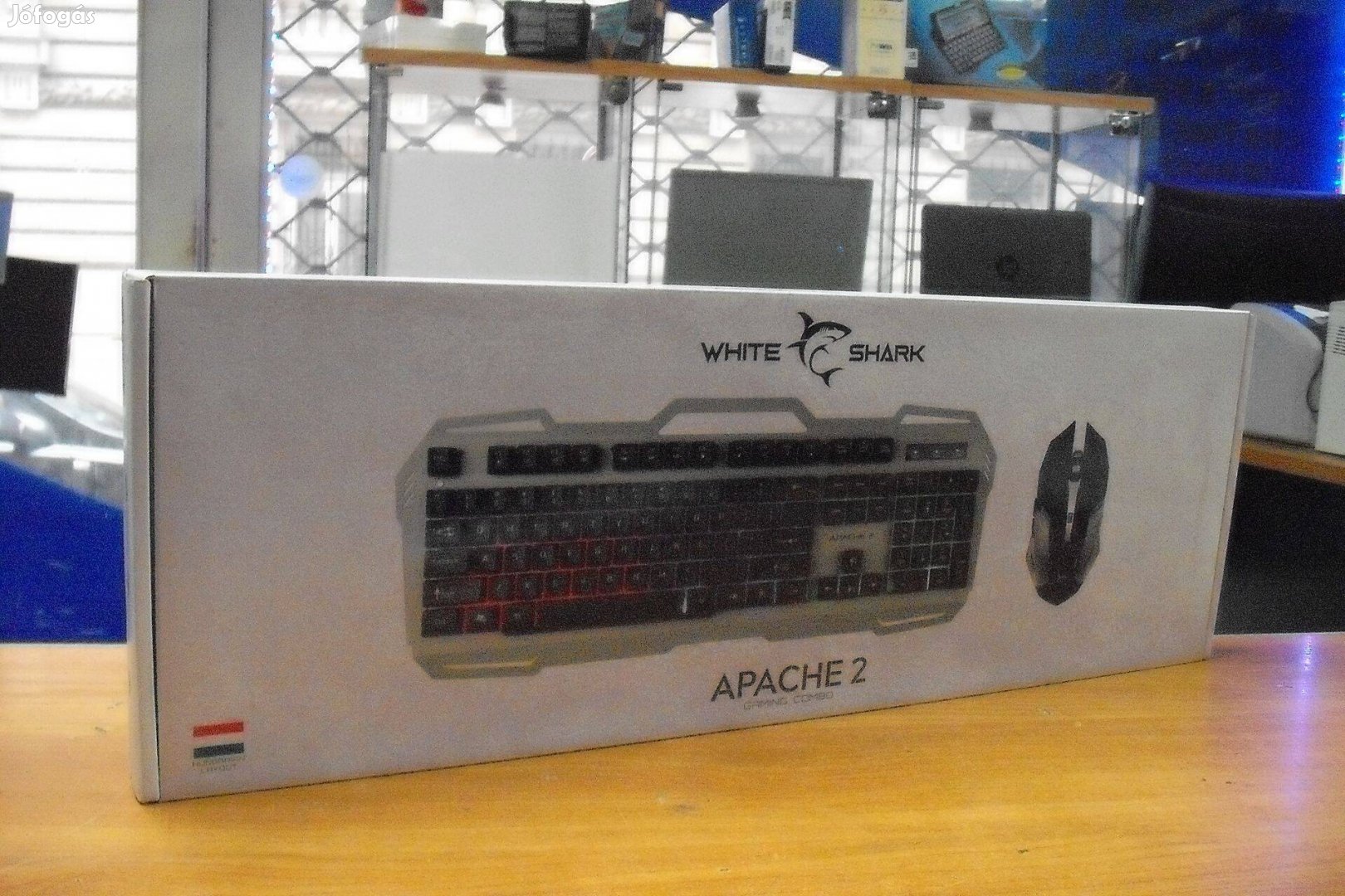 White Shark RGB billentyűzetegér kombó! Akcióóó! Új dobozos