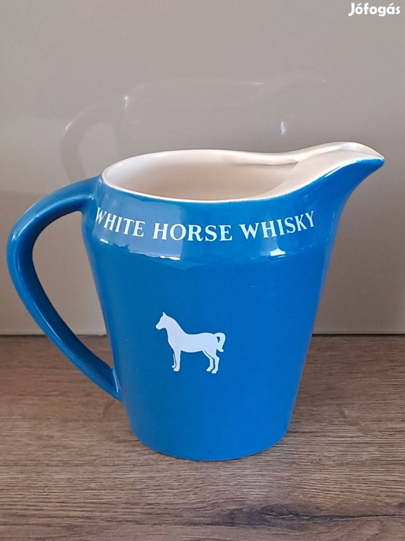 White horse whisky porcelán kiöntő