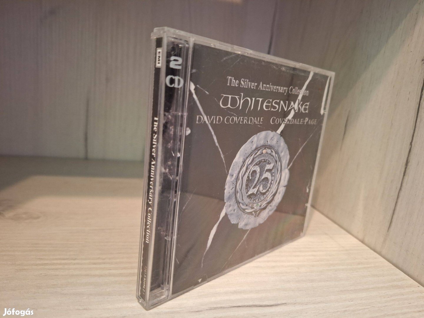 Whitesnake, David Coverdale The Silver Anniversary Collection dupla CD