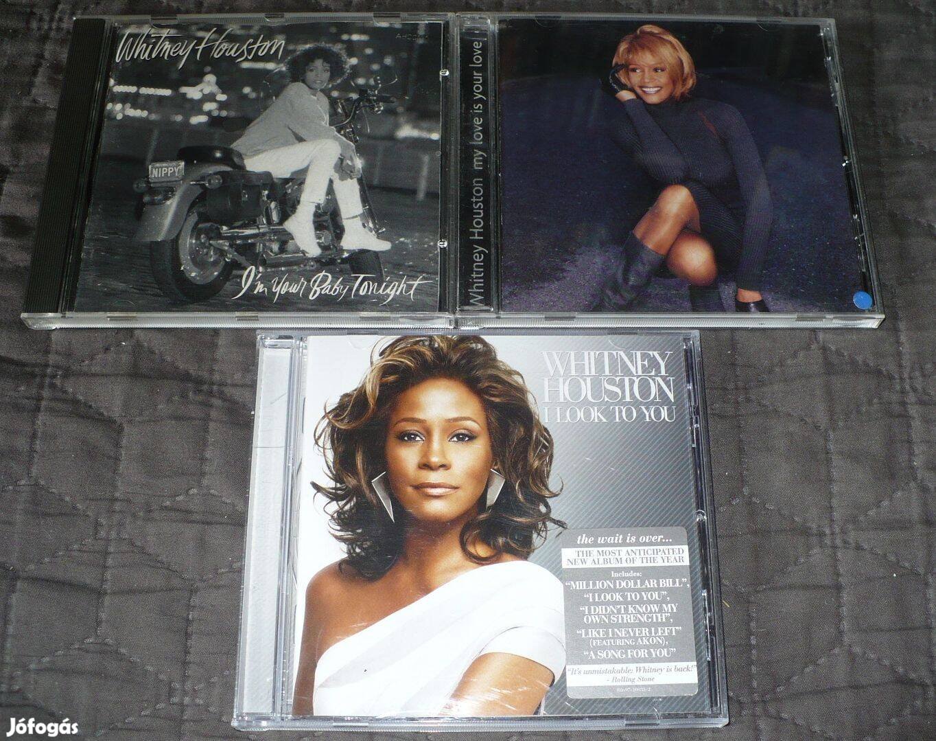 Whitney Houston 3 lemezes CD-kollekció