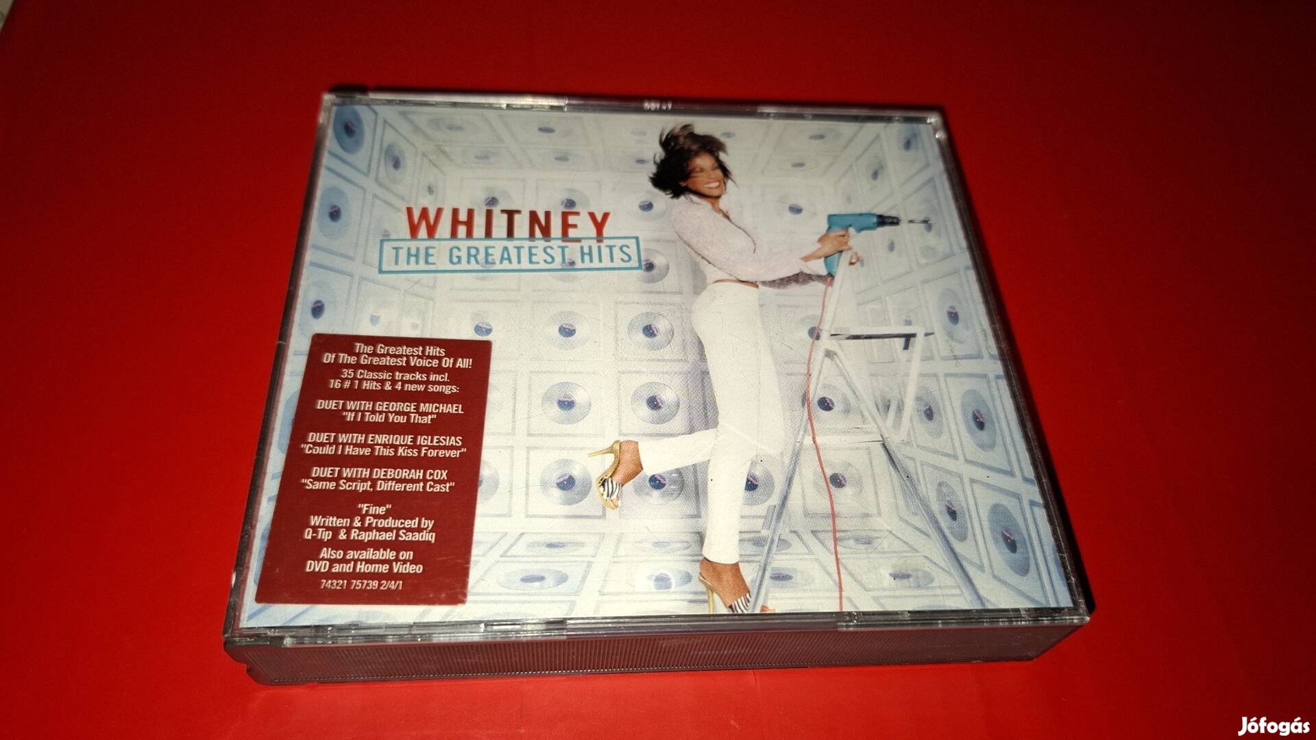 Whitney Houston The greatest hits dupla Cd box 2000