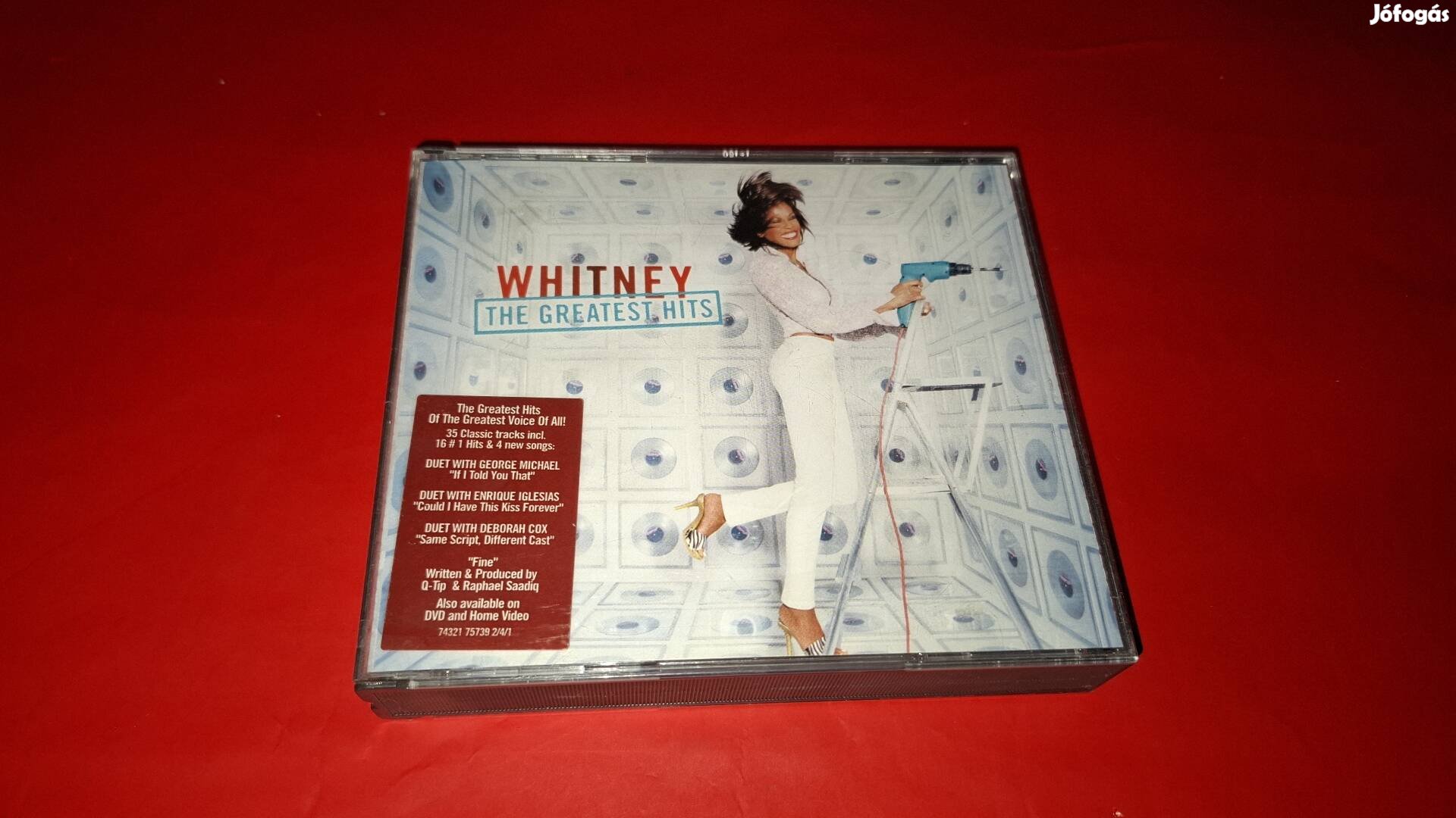 Whitney Houston The greatest hits dupla Cd box 2000