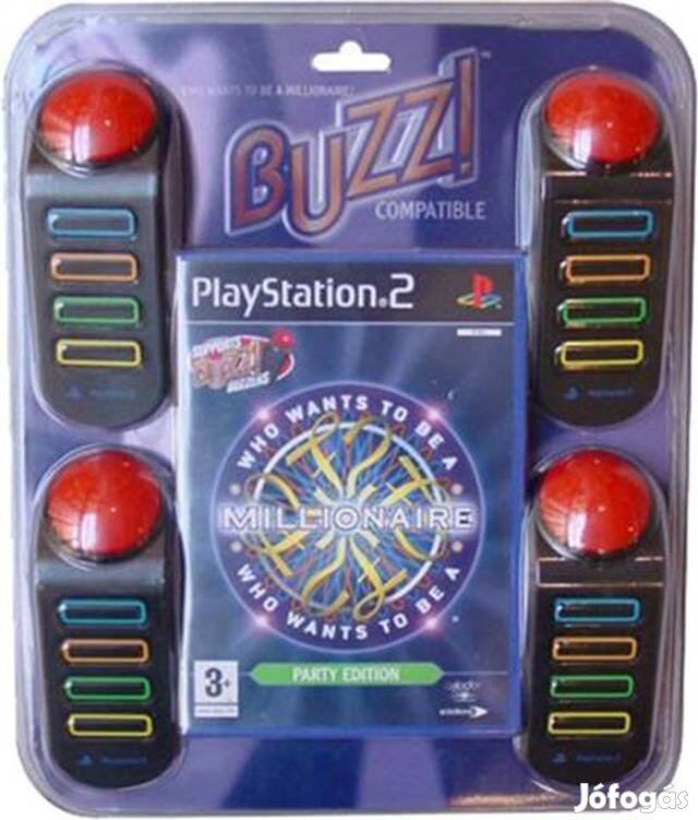 Who Wants To Be A Millionaire & Buzzers eredeti Playstation 2 játék