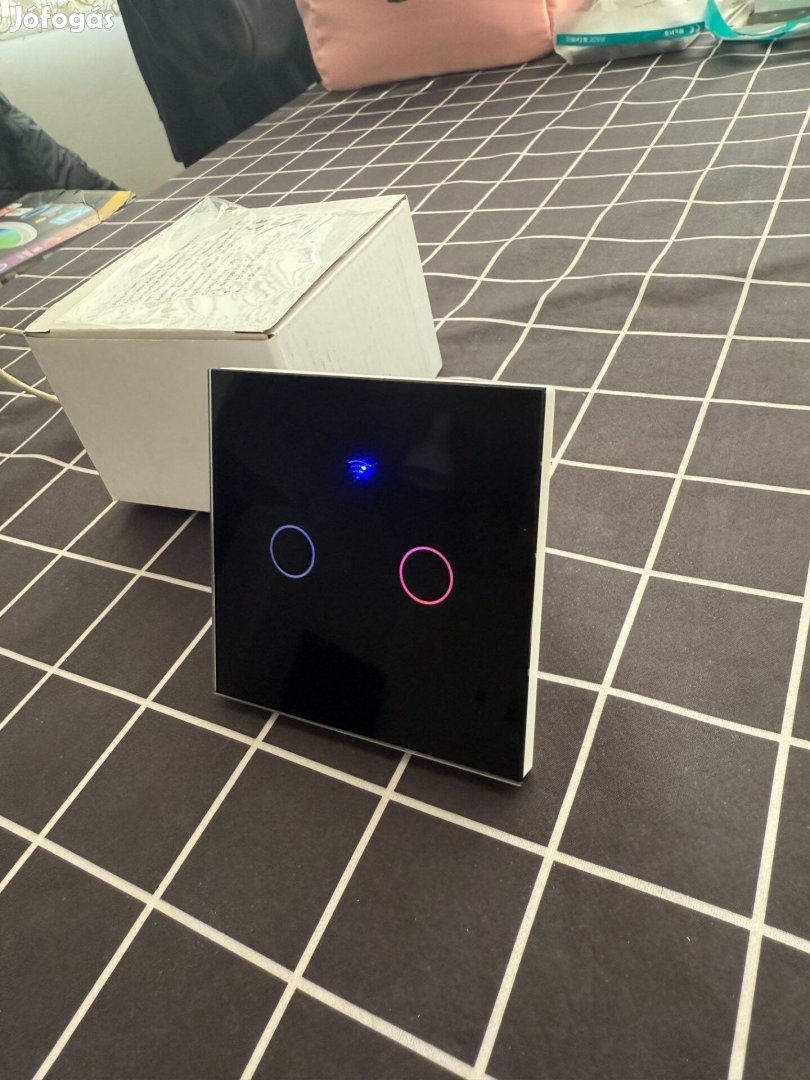 WiFi okos lámpakapcsoló 220V Tuya Smart Home App IOS Android 2db