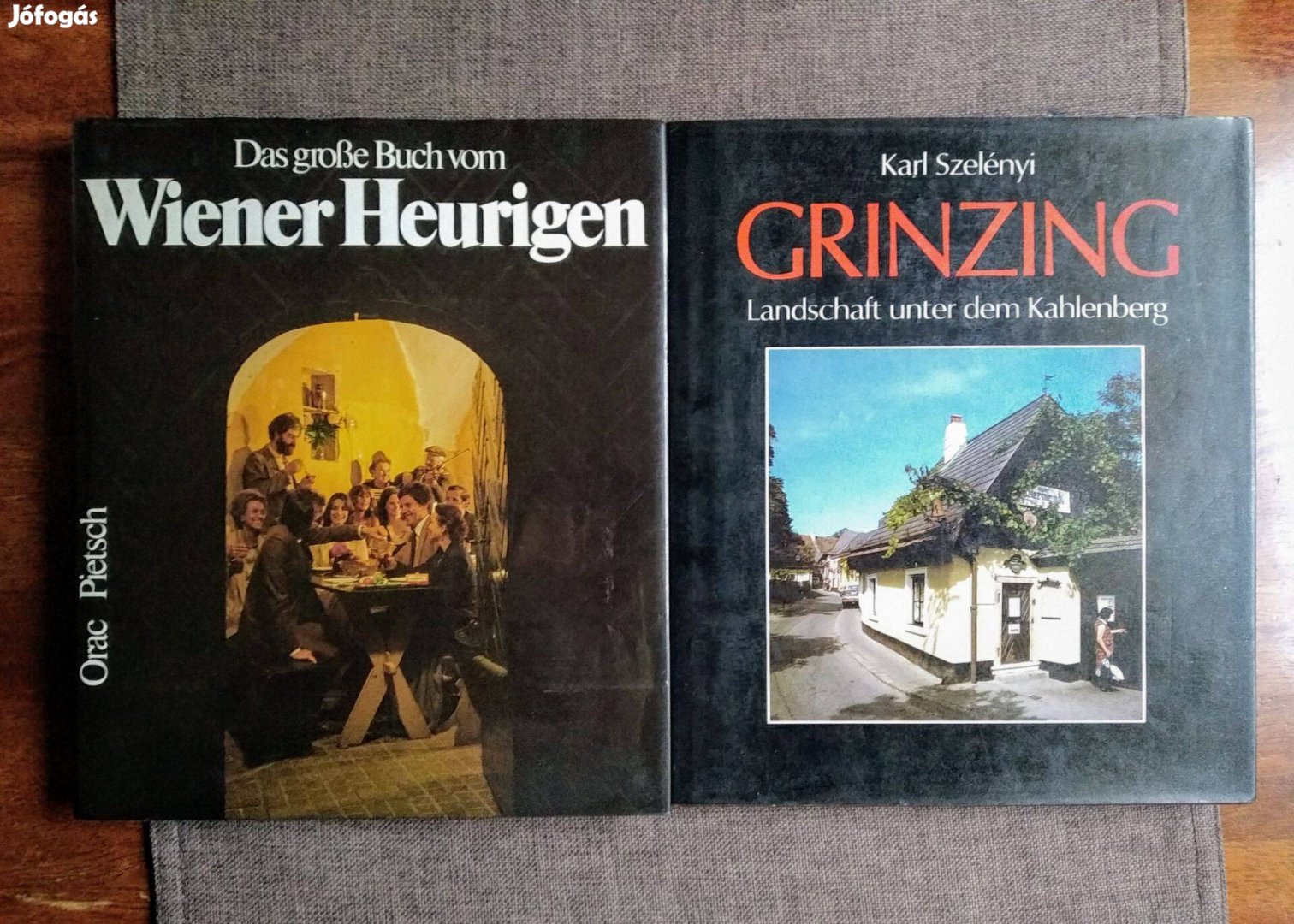 Wiener Heurigen Grinzing K.Szelényi Bécs Albumok Utikönyvek