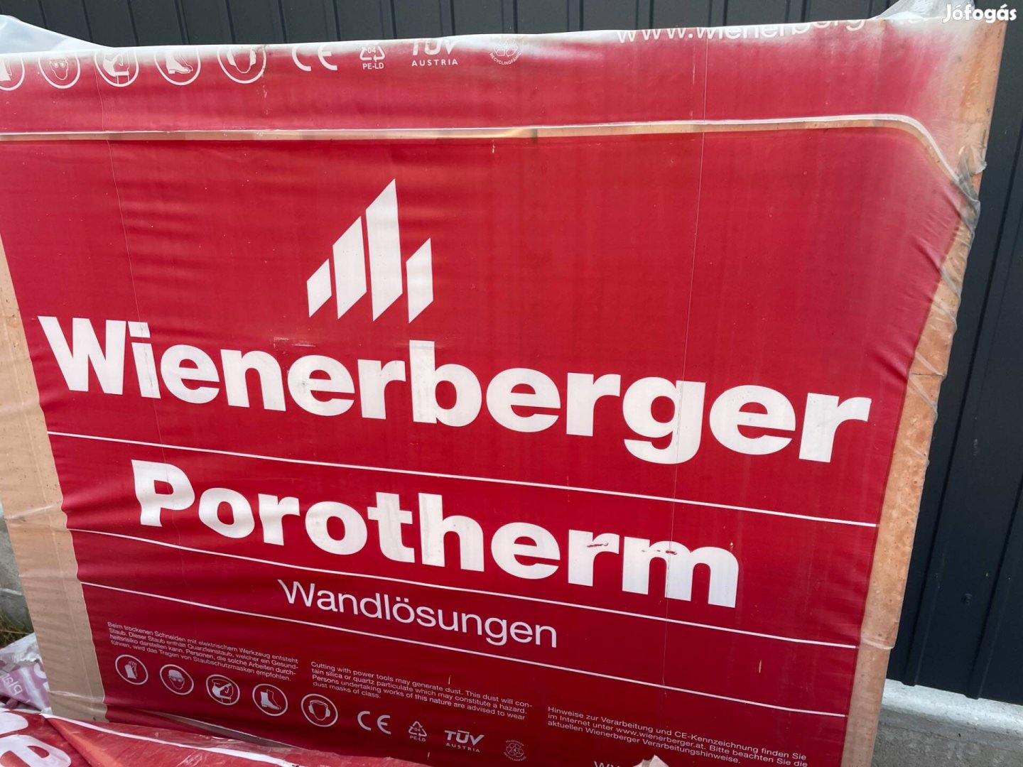 Wienerberger Porotherm 38 hőszigetelt tégla 90 darab eladó