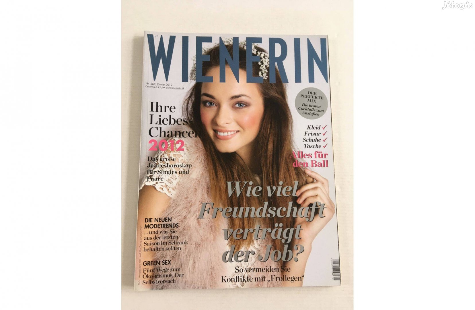 Wienerin német nyelvű magazin, újság - lapszám: 2012.01