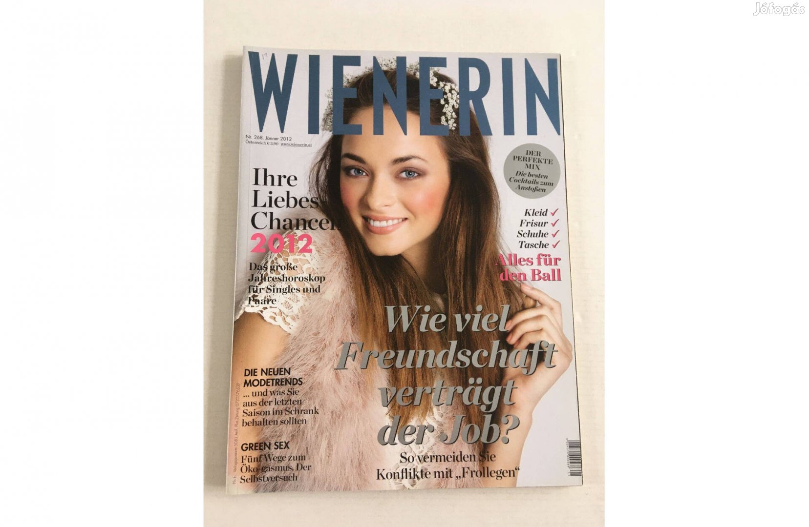 Wienerin német nyelvű magazin, újság - lapszám: 2012.01